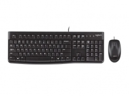 Клавиатура и мышка Logitech MK120, Black thumbnav 1