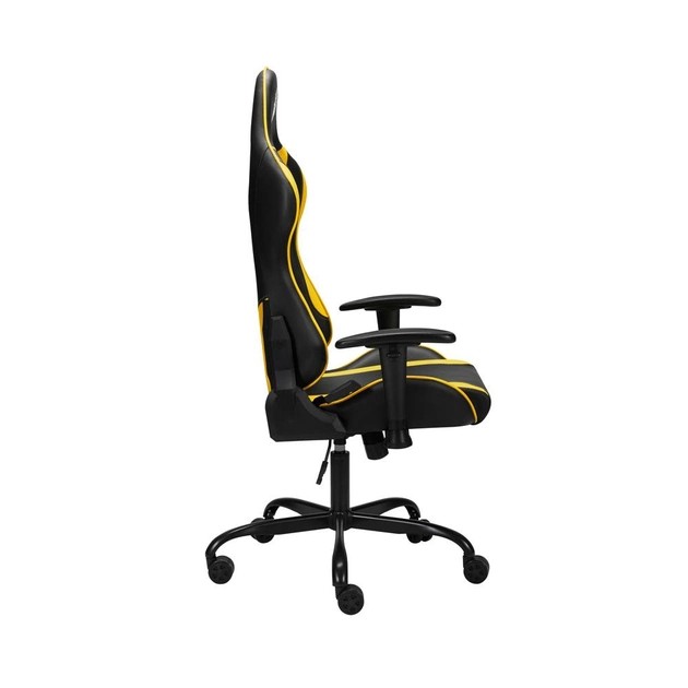 Fotoliu Gaming 1STPLAYER S01/ 120kg/ 2D/ Black/Yellow photo 4