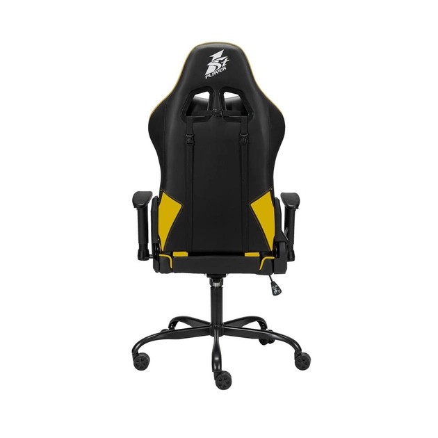 Fotoliu Gaming 1STPLAYER S01/ 120kg/ 2D/ Black/Yellow photo 5