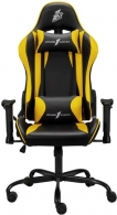 Fotoliu Gaming 1STPLAYER S01/ 120kg/ 2D/ Black/Yellow thumbnav 1