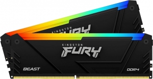 Memorie operativa Kingston FURY Beast DDR4 RGB DDR4-3200 64GB (Kit of 2*32GB) thumbnav 1
