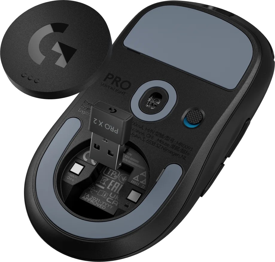Беспроводная Мышь Logitech PRO X SUPERLIGHT 2/ 5 buttons/ 2.4GHz/ 32000 dpi / Black photo 6