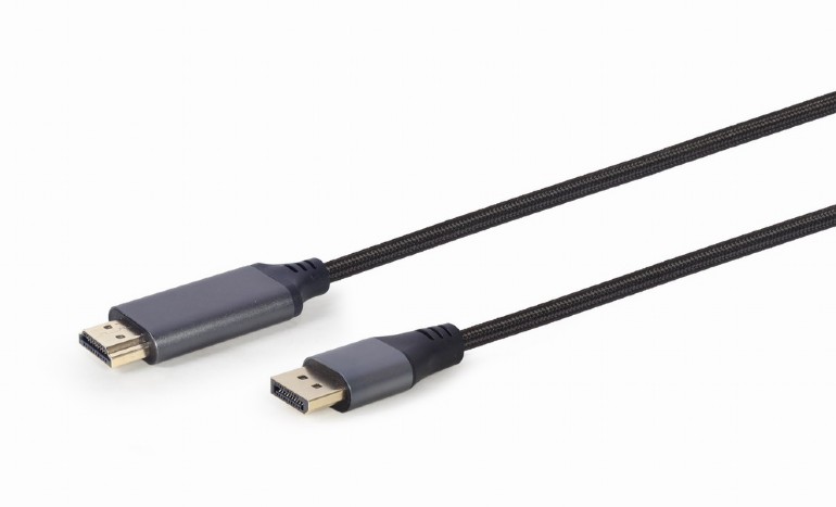 Cablu DP-HDMI  Cablexpert CC-DP-HDMI-4K-6, 1.8m photo 2