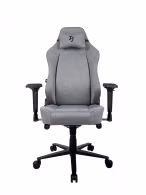 Игровое кресло AROZZI Primo Woven Fabric/ 135-145kg / 165-190cm / Grey/Black