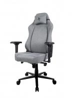 Игровое кресло AROZZI Primo Woven Fabric/ 135-145kg / 165-190cm / Grey/Black thumbnav 2