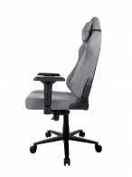 Игровое кресло AROZZI Primo Woven Fabric/ 135-145kg / 165-190cm / Grey/Black thumbnav 4