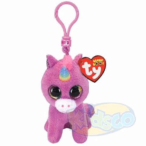 TY TY35238 Bb Rosette - Purple Unicorn 8,5cm
