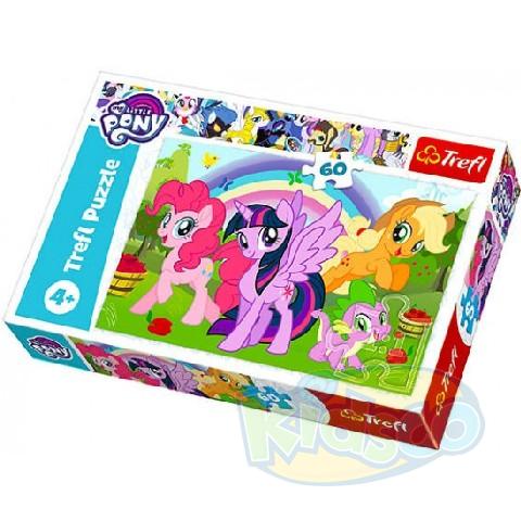 Trefl 17323 Puzzle 60 Rainbow Friendship Mlp photo 1 Trefl 17323 Puzzle 60 Rainbow Friendship Mlp photo 1