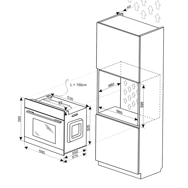 Cuptor electric incorporabil Hansa BOESS69407