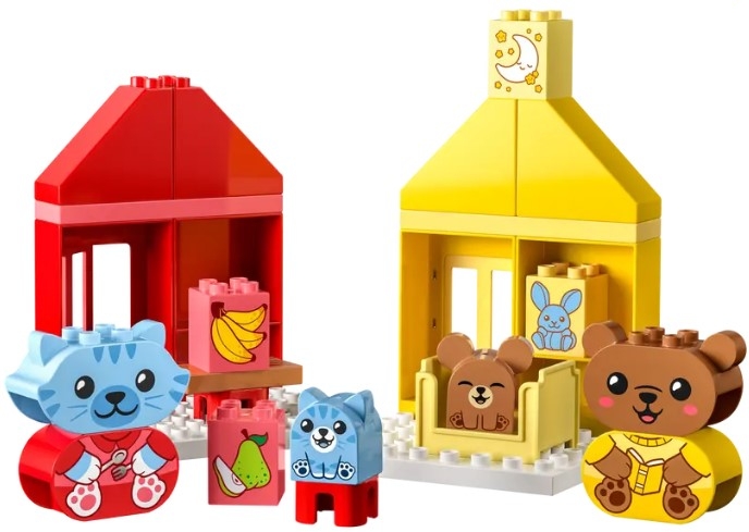 Constructor Lego Duplo Daily Routines:Eating & Bedtime 10414 de la 1.5+ ani photo 2