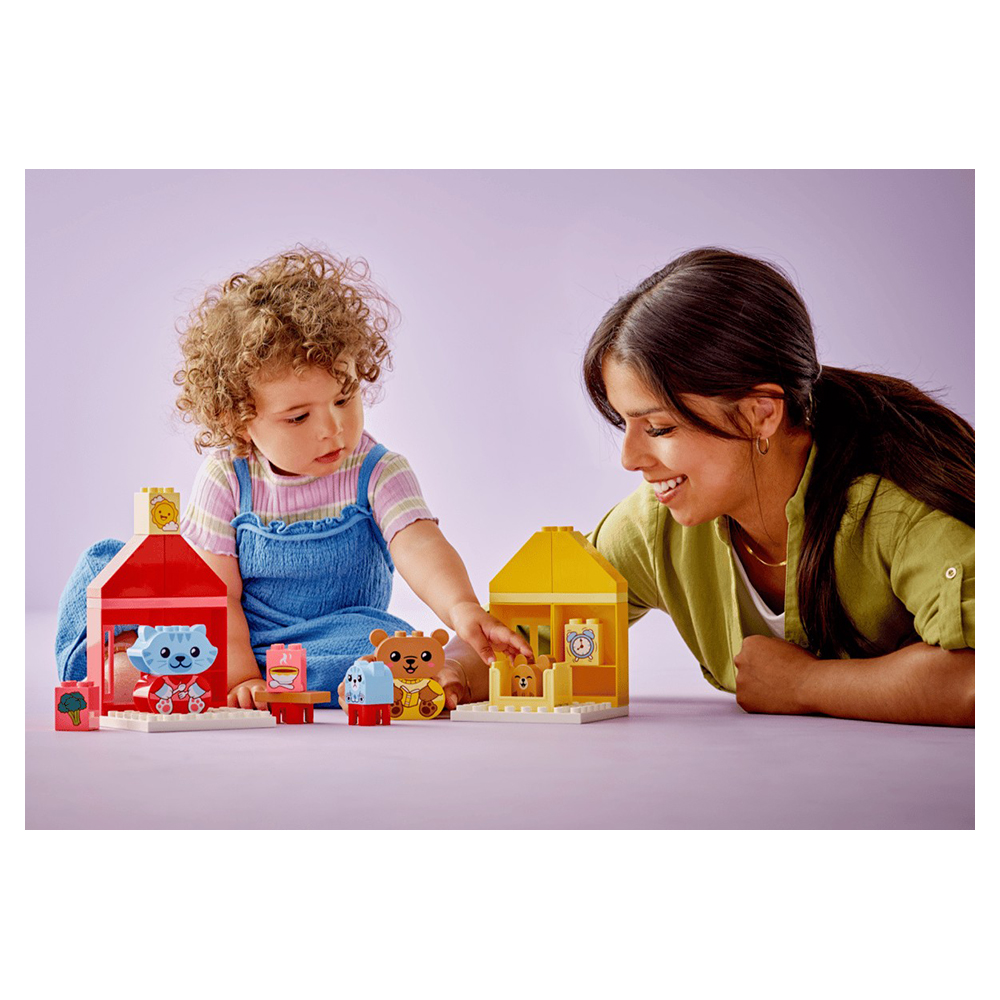 Constructor Lego Duplo Daily Routines:Eating & Bedtime 10414 de la 1.5+ ani photo 8