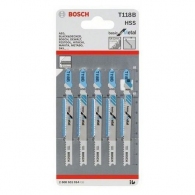 Набор пилок для лобзика Bosch T 118 B / Basic for Metal, 2608631014 thumbnav 2