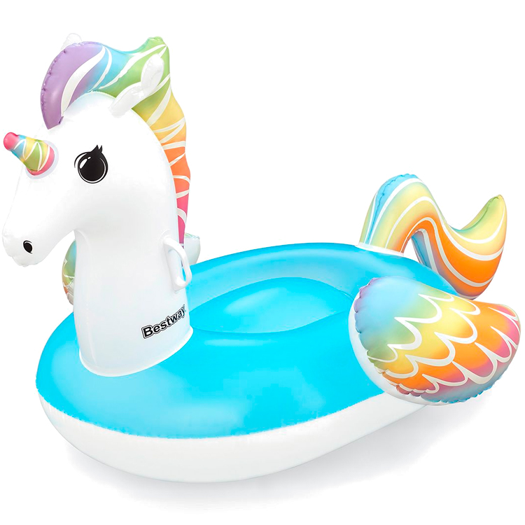 Надувной матрас- плот с ручками Bestway FANTASY UNICORN photo Надувной матрас- плот с ручками Bestway FANTASY UNICORN photo