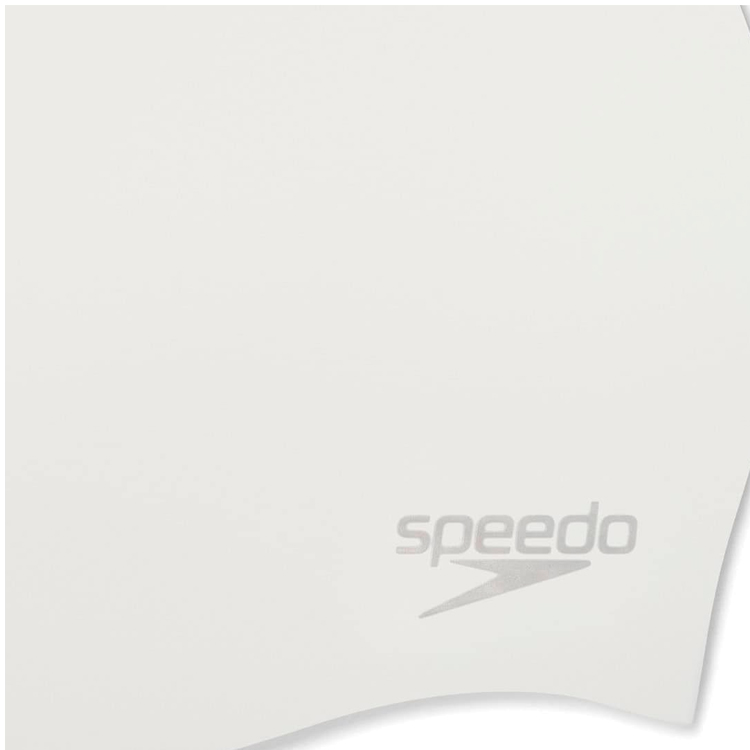 Шапочка для плавания Speedo MOULDED SILC CAP AF/AM/AU 8-7098417614 Белый photo 3