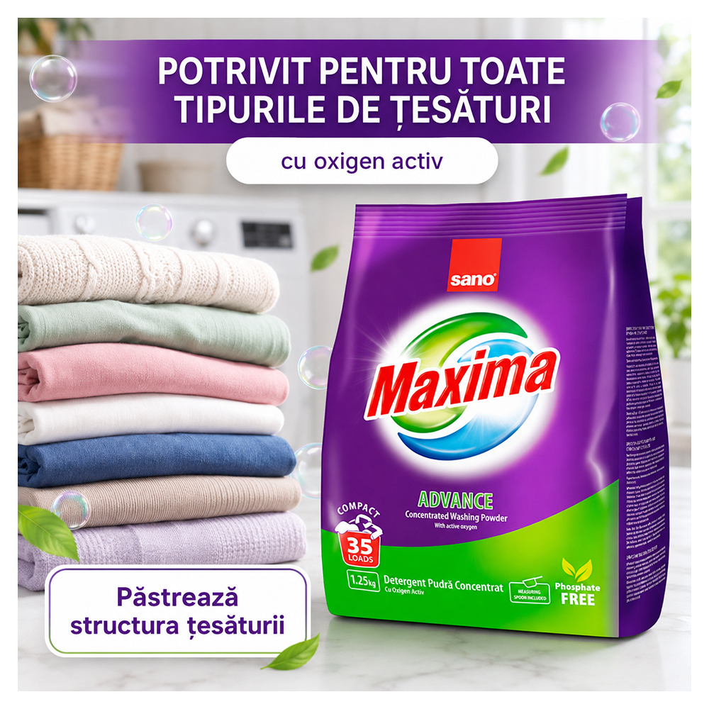 Detergent p/u rufe Sano 935314 Maxima Advance photo 2