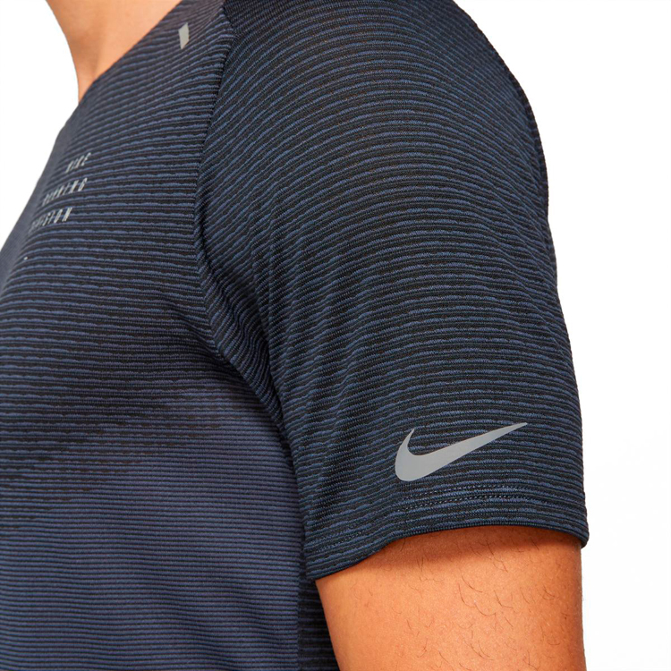 Tricou bărbătesc Nike M NK DFADV RUN DVN TECHKNIT SS L Negru photo 3