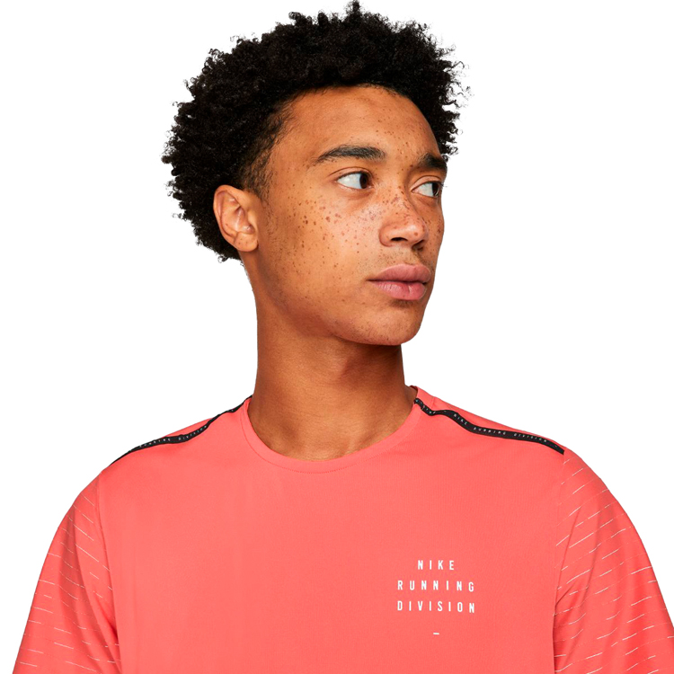 Футболка мужская Nike M NK DF RUN DVN NV RISE 365 SS L Розовый photo 4