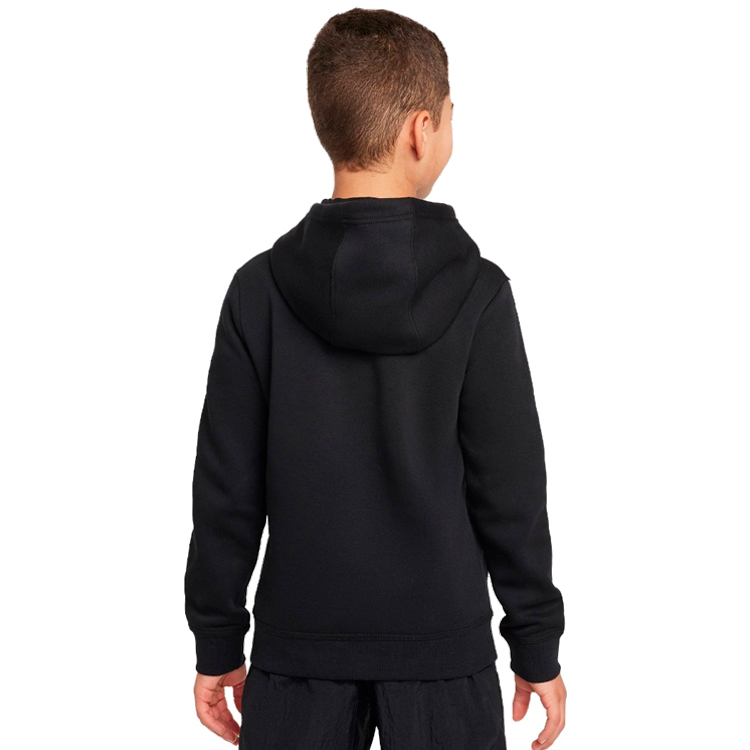 Hanorac Nike B NSW REPEAT SW FLC PO HOOD BB / Barbati / S / Negru photo 3