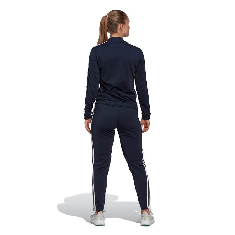 Costum Sportiv Adidas W 3S TR TS 2XS Albastru Femei photo 4