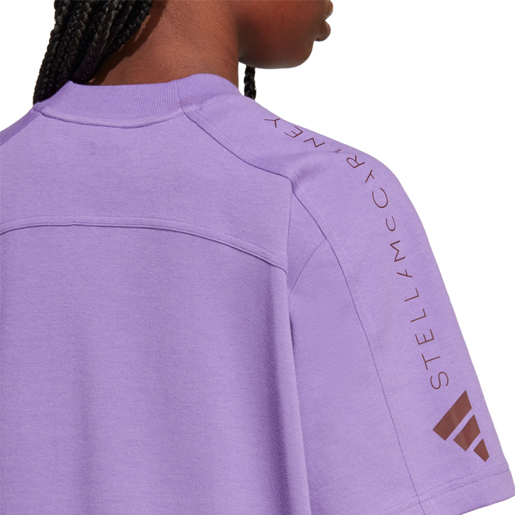 Tricou Adidas aSMC LOGO TEE 2XS Violet Femei photo 4