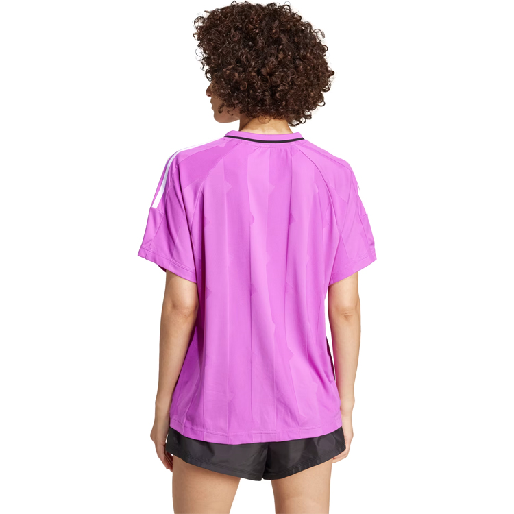 Tricou Adidas W TIRO Q3 BOYFT XXS Liliac Femei photo 7