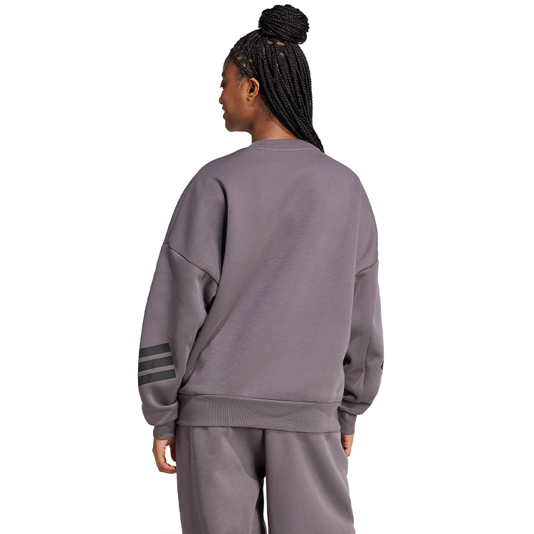Толстовка Adidas W FI 3S SWT XL Серый Женский photo 2