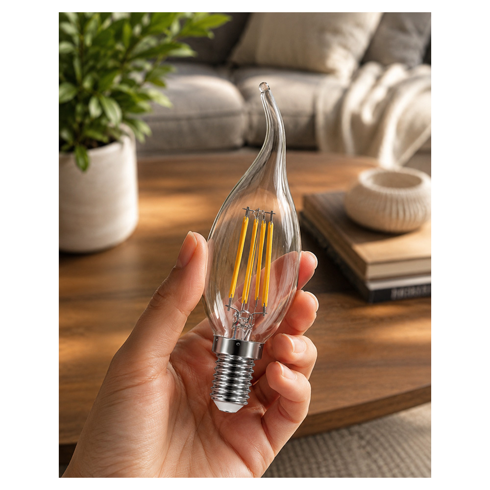 Bec LED Camelion LED7-CW35-FL/830/E14 photo 5