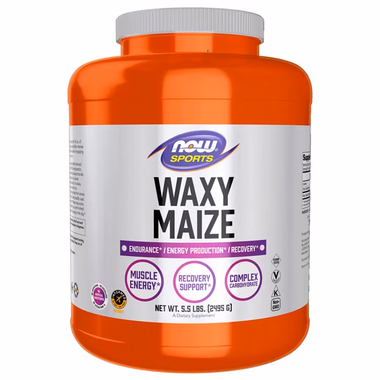 Amestec de carbohidrati Now Sports WAXY MAIZE STARCH 5.5 LBS