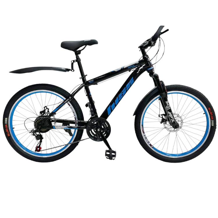Bicicleta pentru copii Nova 248015 / Negru-albastru 25 / 3x8 photo 1 Bicicleta pentru copii Nova 248015 / Negru-albastru 25 / 3x8 photo 1