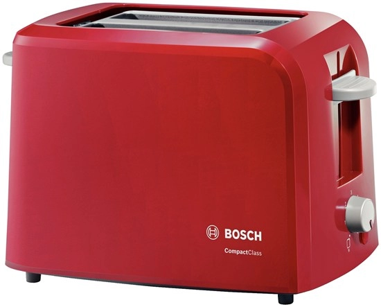Тостер Bosch TAT3A014, 2 тоста, 980 Вт