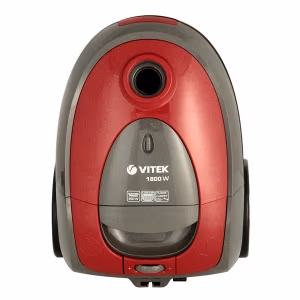 Пылесос с мешком Vitek VT-8114, 1800 Вт, 69 дБ, Красный 