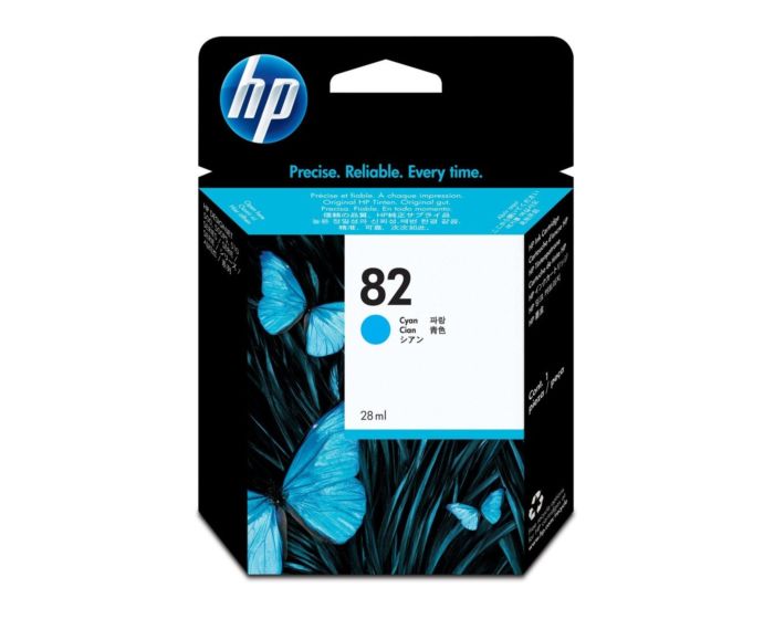 HP №82 (C4911A) Cyan Ink Cartridge for HP Designjet 820 MFP, HP Designjet 500 Plus, HP Designjet 500ps Plus, HP Designjet 500ps Plus, HP Designjet 510, HP Designjet 510ps, HP Designjet 800, 1750p. photo 1