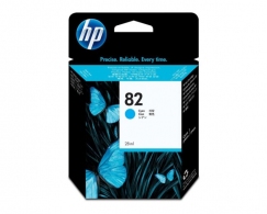 HP №82 (C4911A) Cyan Ink Cartridge for HP Designjet 820 MFP, HP Designjet 500 Plus, HP Designjet 500ps Plus, HP Designjet 500ps Plus, HP Designjet 510, HP Designjet 510ps, HP Designjet 800, 1750p. thumbnav 1