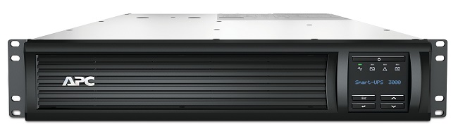 APC Smart-UPS Rack Mounting 2U SMT3000RMI2U, 3000VA/2700W, AVR, 9 x IEC Sockets ( 8 IEC C13, 1 IEC C19 all 9 Battery Backup + Surge Protected), LCD Display, PowerChute USB /Serial Port photo 2