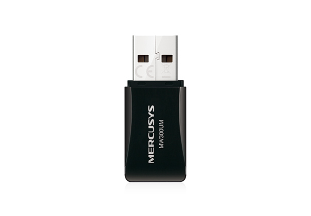 MERCUSYS MW300UM N300 Wireless USB Adapter, 300Mbps on 2.4Ghz, 802.11n/b/g photo 1