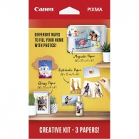 Paper Canon Creative Kit 2 - Pixma Creative Kit (Magnetic Photo Paper MG-101 4x6 (5 sheets) + Restickable Photo Paper RP-101 4x6 (5 sheets) + Glossy II Photo paper 10x15 (50 sheets)) thumbnav 1