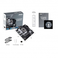ASUS PRIME B660M-A D4, Socket 1700, Intel® B660 (13/12th Gen CPU), Dual 4xDDR4-5333, 2xHDMI, DP, CPU Intel graphics, 3xPCIe X16 4.0, 4xSATA3, RAID, 2xM.2,  ALC897 7.1, 1xGbE LAN, 1xUSB-C, 4xUSB3.2, 5X Pro III, Aura Sync RGB, mATX thumbnav 3
