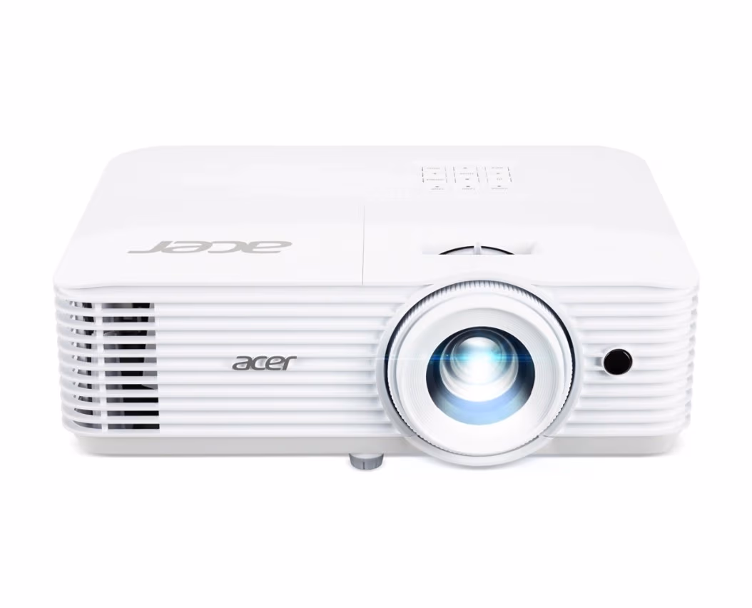 UHD Smart Projector ACER H6805BDA (MR.JTB11.00S) DLP 3D, 3840x2160, Smart via Aptoide TV, HDR10, up to 240Hz, 10000:1, 4000 Lm, 10000hrs (Eco), 2xHDMI, VGA, S/PDIF, Audio Line-in/out, 10W Mono Speaker, Bag, White, 3.1 Kg 