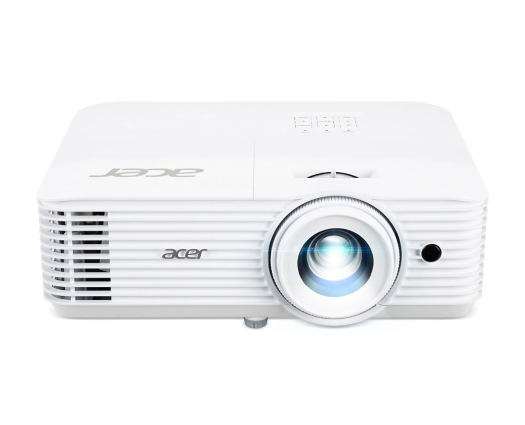 UHD Smart Projector ACER H6805BDA (MR.JTB11.00S) DLP 3D, 3840x2160, Smart via Aptoide TV, HDR10, up to 240Hz, 10000:1, 4000 Lm, 10000hrs (Eco), 2xHDMI, VGA, S/PDIF, Audio Line-in/out, 10W Mono Speaker, Bag, White, 3.1 Kg photo 1