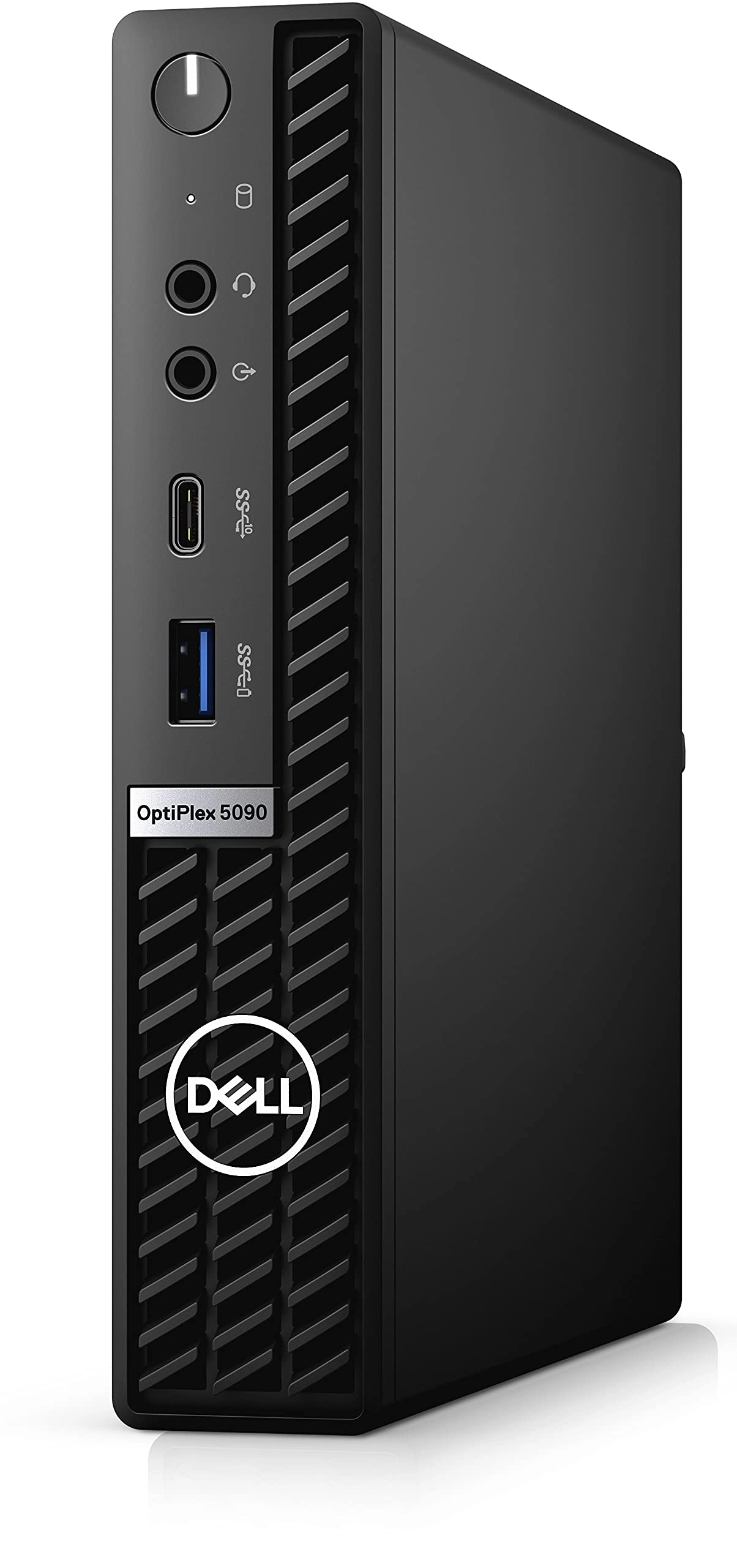 DELL OptiPlex 5000 MFF lntel® Core® i5-12500T (6 Cores/18MB/12T/2.0GHz to 4.4GHz/35W), 8GB (1X8GB) DDR4, M.2 256GB PCIe NVMe SSD, Intel Integrated Graphics, WiFi6E 2x2+BT5.3,  TPM, NO ODD, USB mouse MS116, USB KB216, PSU 65W, Ubuntu, 3Y Warranty, Black.
