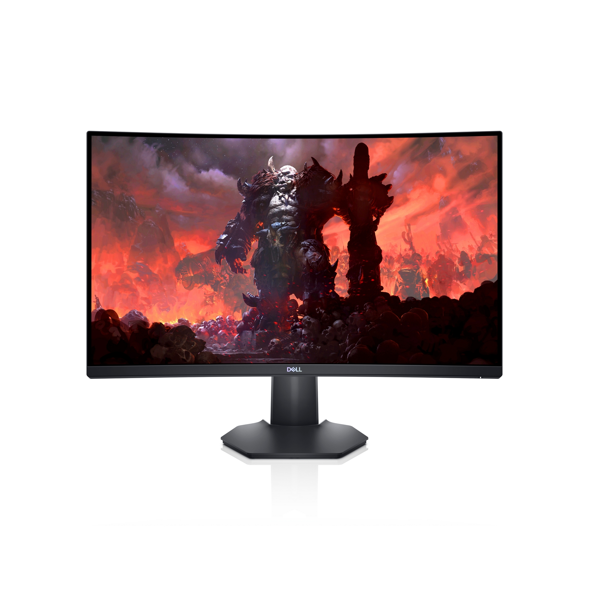 27.0" DELL VA LED S2722DGM Curved Gaming Black (1ms, 3000:1, 350cd, 2560x1440, 178°/178°, up to 165Hz Refresh Rate,  99% sRGB color, AMD FreeSync™ Premium, HDMI x 2, DisplayPort, Audio Line-out, Height Adjustment, VESA /      ) photo 1