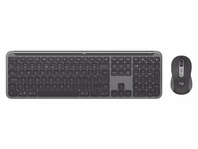 Беспроводная Клавиатура и мышка Logitech Signature Slim MK950, Graphite 