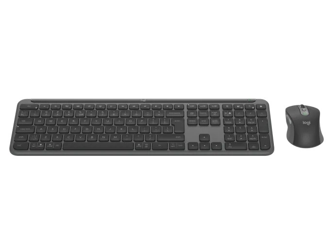 Беспроводная Клавиатура и мышка Logitech Signature Slim MK950, Graphite photo 2