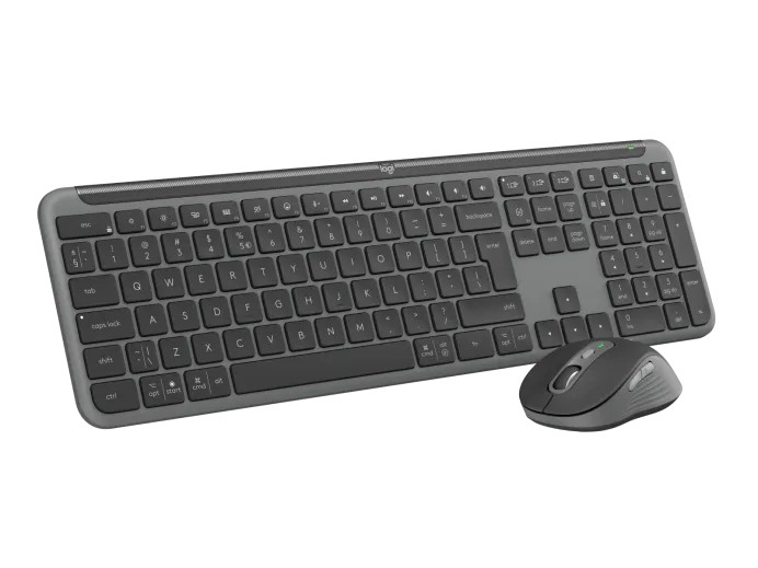 Беспроводная Клавиатура и мышка Logitech Signature Slim MK950, Graphite photo 3