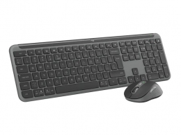 Беспроводная Клавиатура и мышка Logitech Signature Slim MK950, Graphite thumbnav 3