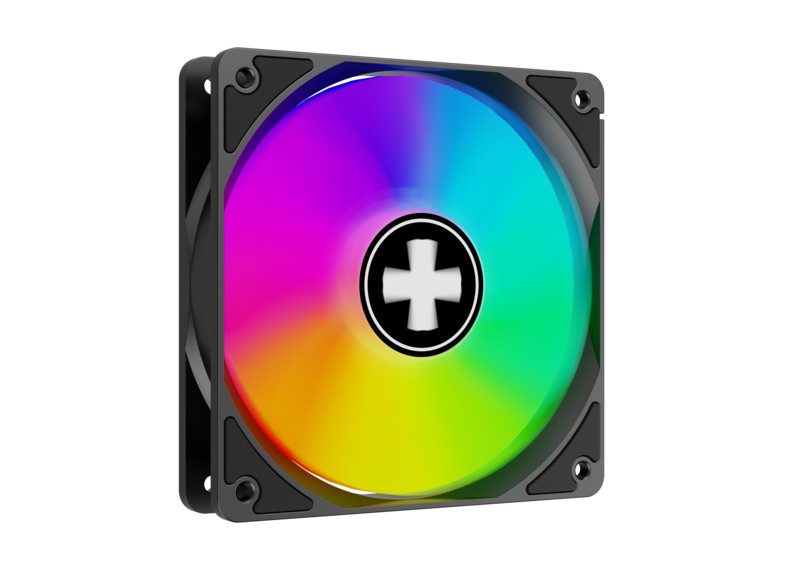 Кулер для корпуса XILENCE Performance X Series XPF120X.ARGB  (XF083)/ 500-1800 rpm/ <18~31dBa/ 68 CFM photo 2