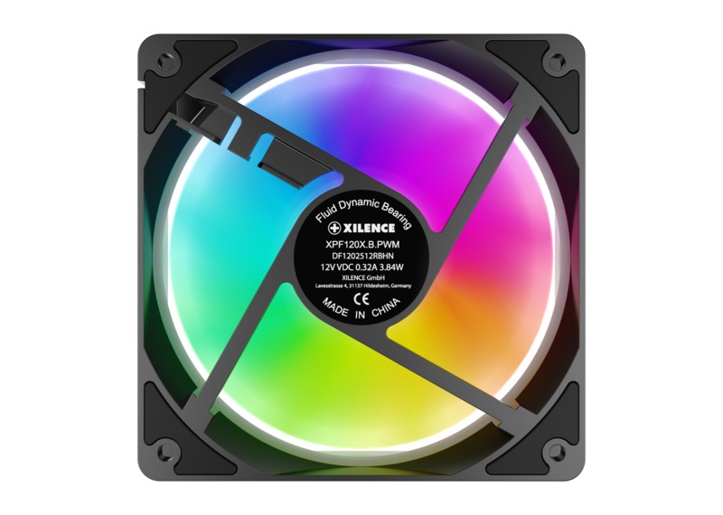 Кулер для корпуса XILENCE Performance X Series XPF120X.ARGB  (XF083)/ 500-1800 rpm/ <18~31dBa/ 68 CFM photo 5