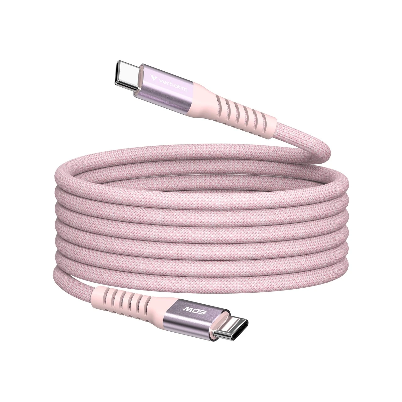 Cablu Magnetic USB-C to USB-C Verbatim Sync & Charge Magnetic 60W / 1.2 m