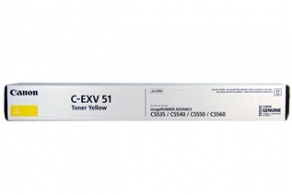 Toner Canon C-EXV51 Yellow, (681g/appr. 60 000 pages 5%) for Canon iRC55xx thumbnav 2