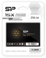 2.5” SSD 256GB  Silicon Power  Ace A58, SATAIII, SeqReads: 460 MB/s, SeqWrites: 450 MB/s, Controller Phison S11, MTBF 1.5mln, SLC Cash, BBM, Internal Auto-Copy Technology, SP Toolbox, 7mm, 3D NAND TLC thumbnav 3